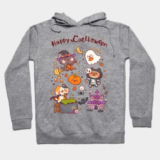 Happy Cat-lloween Hoodie